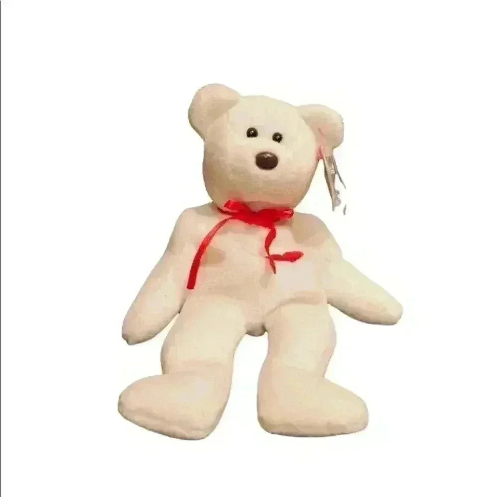 Ty Beanie Babies Valentino Bear 1994 - Near Mint - Picture 1 of 6